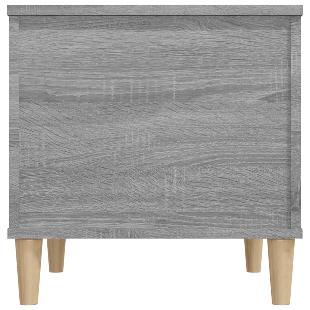 Salontafel 60X44,5X45 Cm Bewerkt Hout Grijs Sonoma Eikenkleurig