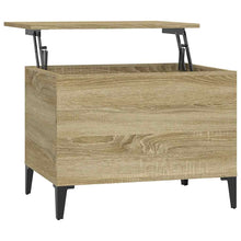 Salontafel 60X44,5X45 Cm Bewerkt Hout Kleurig 60 x 44.5 x 45 cm Sonoma eiken