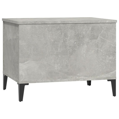 Salontafel 60x44,5x45 cm bewerkt hout betongrijs 60 x 44.5 x 45 cm Betongrijs