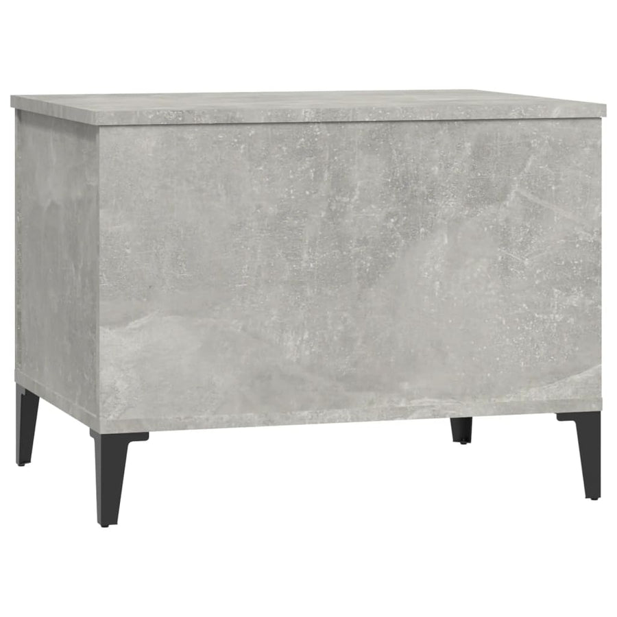 Salontafel 60x44,5x45 cm bewerkt hout betongrijs 60 x 44.5 x 45 cm Betongrijs