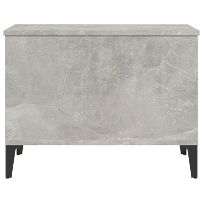 Salontafel 60x44,5x45 cm bewerkt hout betongrijs 60 x 44.5 x 45 cm Betongrijs