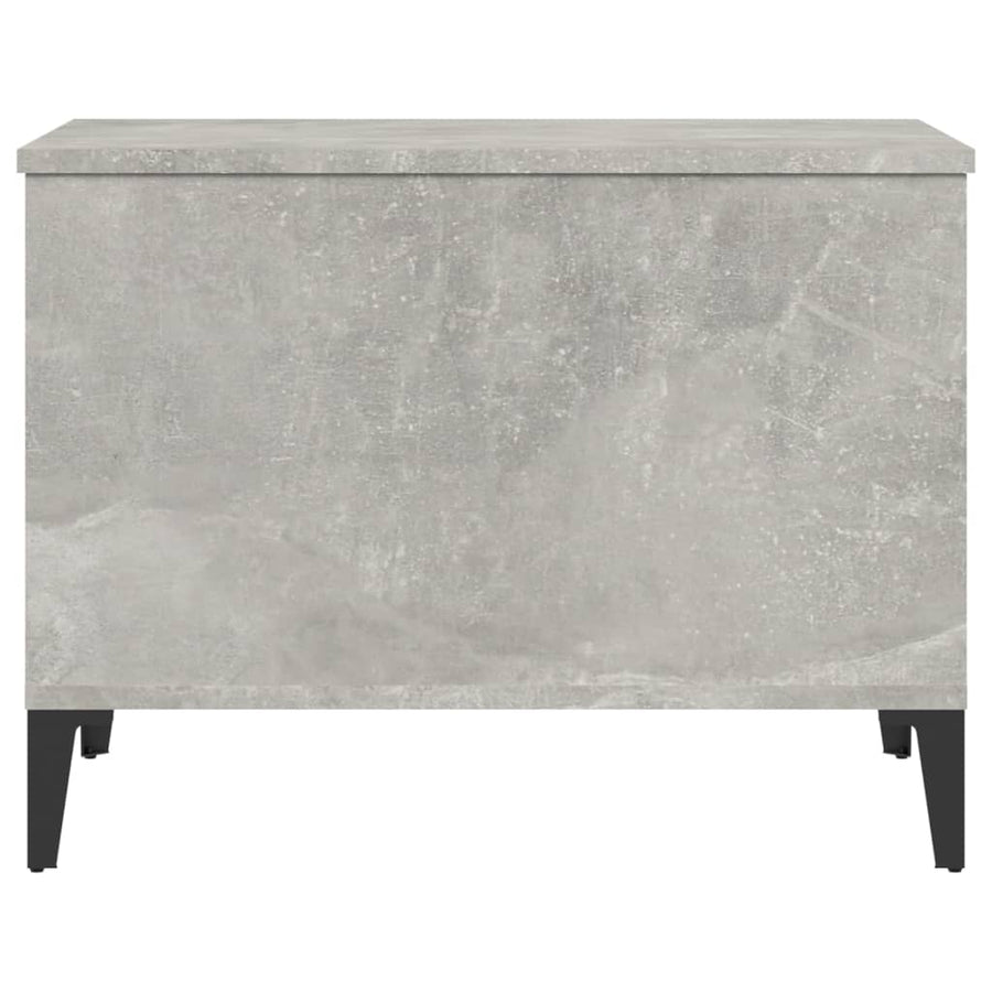 Salontafel 60x44,5x45 cm bewerkt hout betongrijs 60 x 44.5 x 45 cm Betongrijs