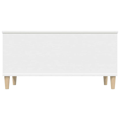 Salontafel 90x44,5x45 cm bewerkt hout wit