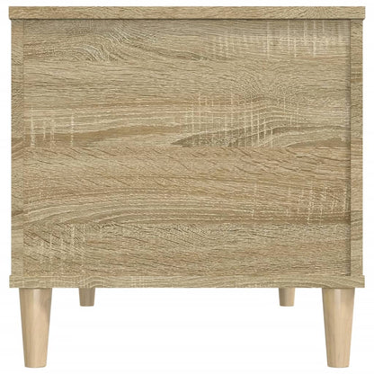 Salontafel 90X44,5X45 Cm Bewerkt Hout Kleurig 90 x 44.5 x 45 cm Sonoma eiken
