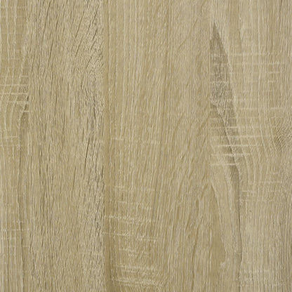 Salontafel 90X44,5X45 Cm Bewerkt Hout Kleurig 90 x 44.5 x 45 cm Sonoma eiken