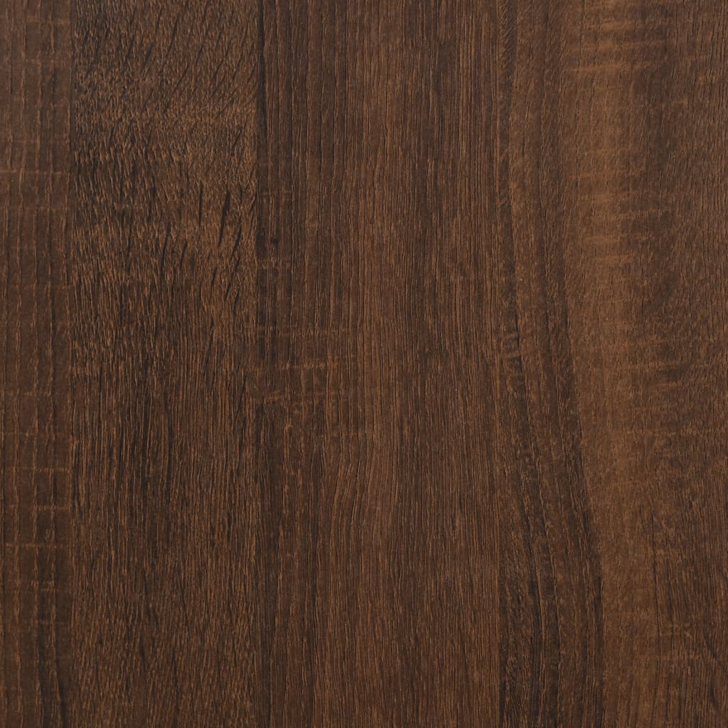 Salontafel 90X44,5X45 Cm Bewerkt Hout Bruin Eikenkleur