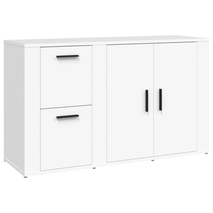Dressoir 100X33X59,5 Cm Bewerkt Hout Wit