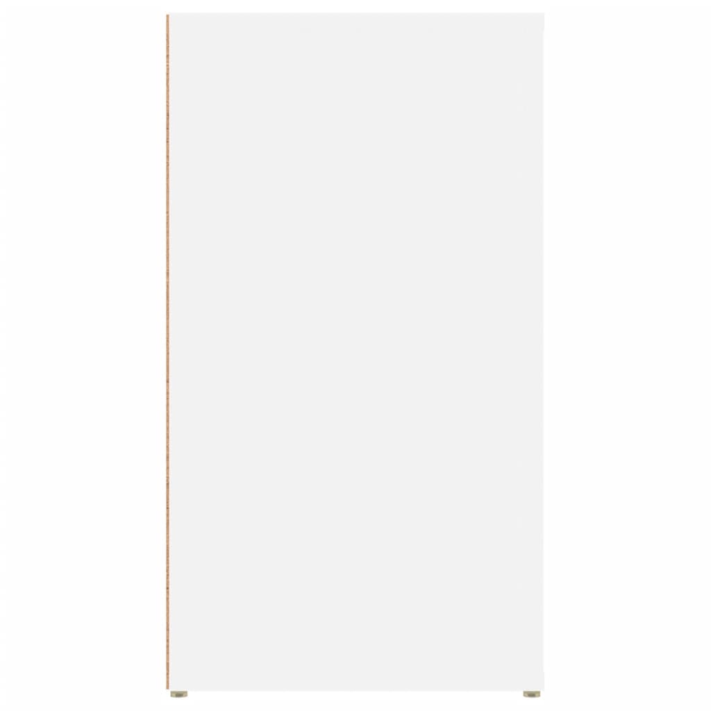 Dressoir 100X33X59,5 Cm Bewerkt Hout Wit