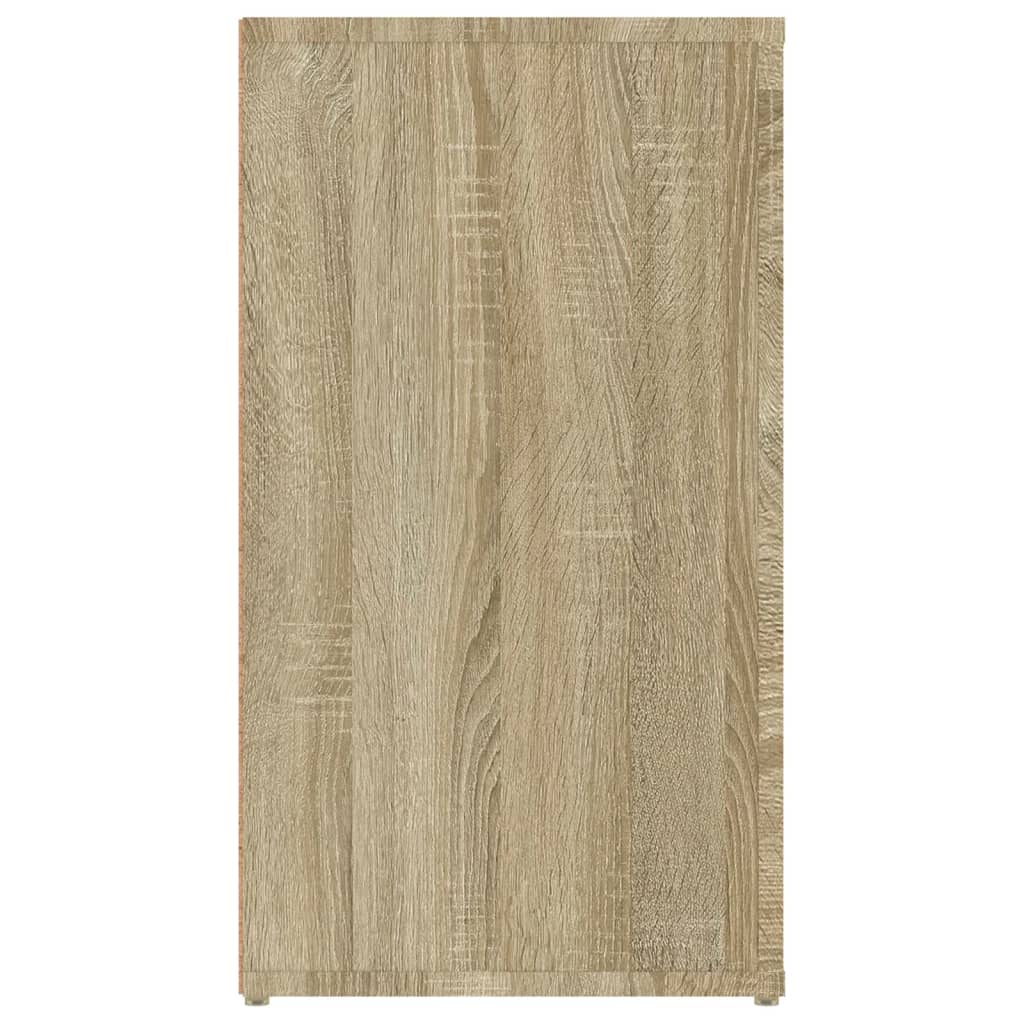 Dressoir 100X33X59,5 Cm Bewerkt Hout Kleurig Sonoma eiken
