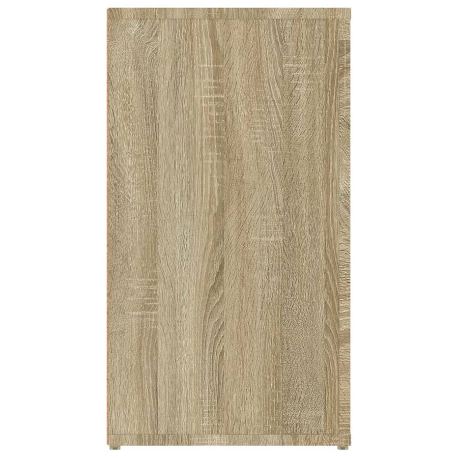 Dressoir 100X33X59,5 Cm Bewerkt Hout Kleurig Sonoma eiken