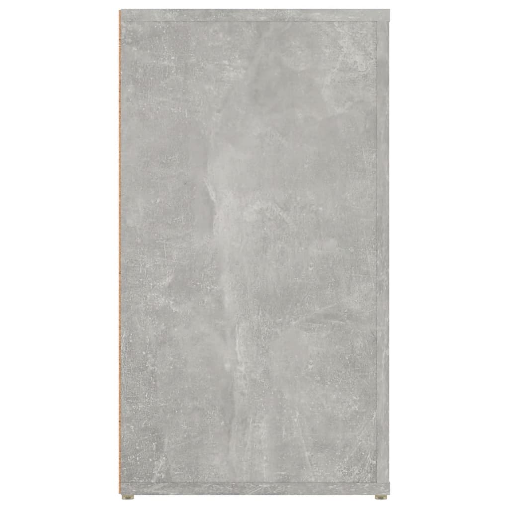 Dressoir 100X33X59,5 Cm Bewerkt Hout Betongrijs
