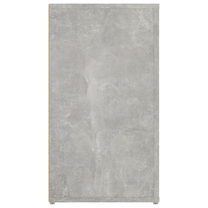 Dressoir 100X33X59,5 Cm Bewerkt Hout Betongrijs