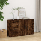Sideboard 100x33x59.5 cm engineered wood smoked oak look