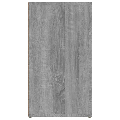 Dressoir 100X33X59,5 Cm Bewerkt Hout Grijs Sonoma Eikenkleurig