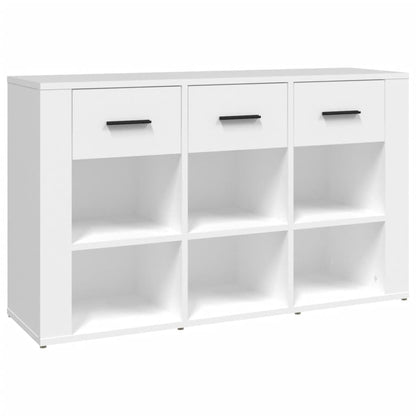 Dressoir 100X30X59,5 Cm Bewerkt Hout Wit