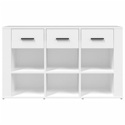 Dressoir 100X30X59,5 Cm Bewerkt Hout Wit