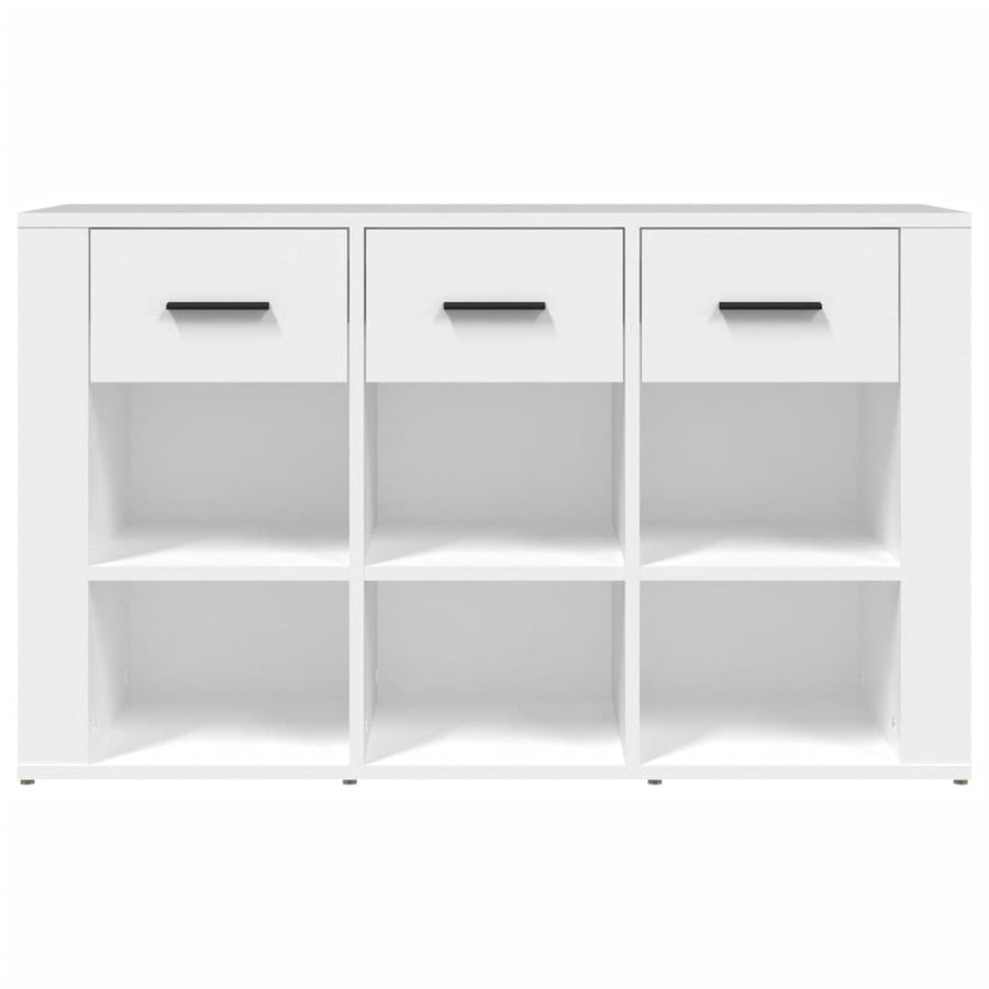 Dressoir 100X30X59,5 Cm Bewerkt Hout Wit