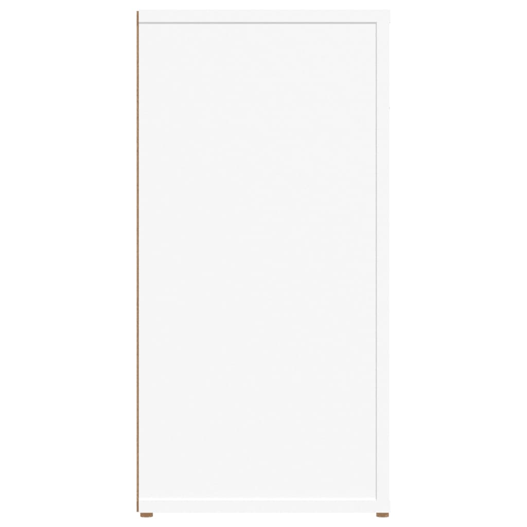 Dressoir 100X30X59,5 Cm Bewerkt Hout Wit