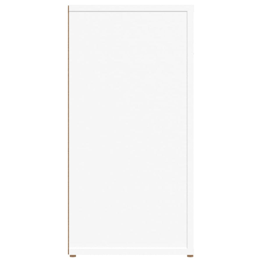 Dressoir 100X30X59,5 Cm Bewerkt Hout Wit