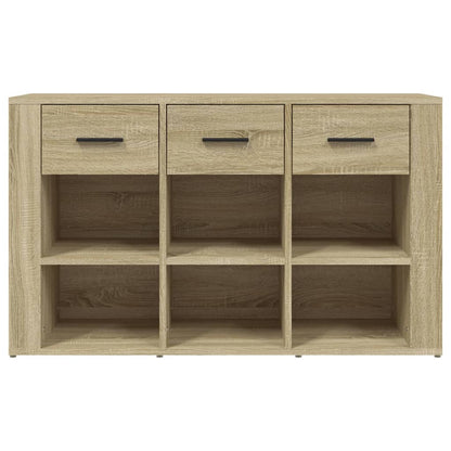Dressoir 100X30X59,5 Cm Bewerkt Hout Kleurig Sonoma eiken