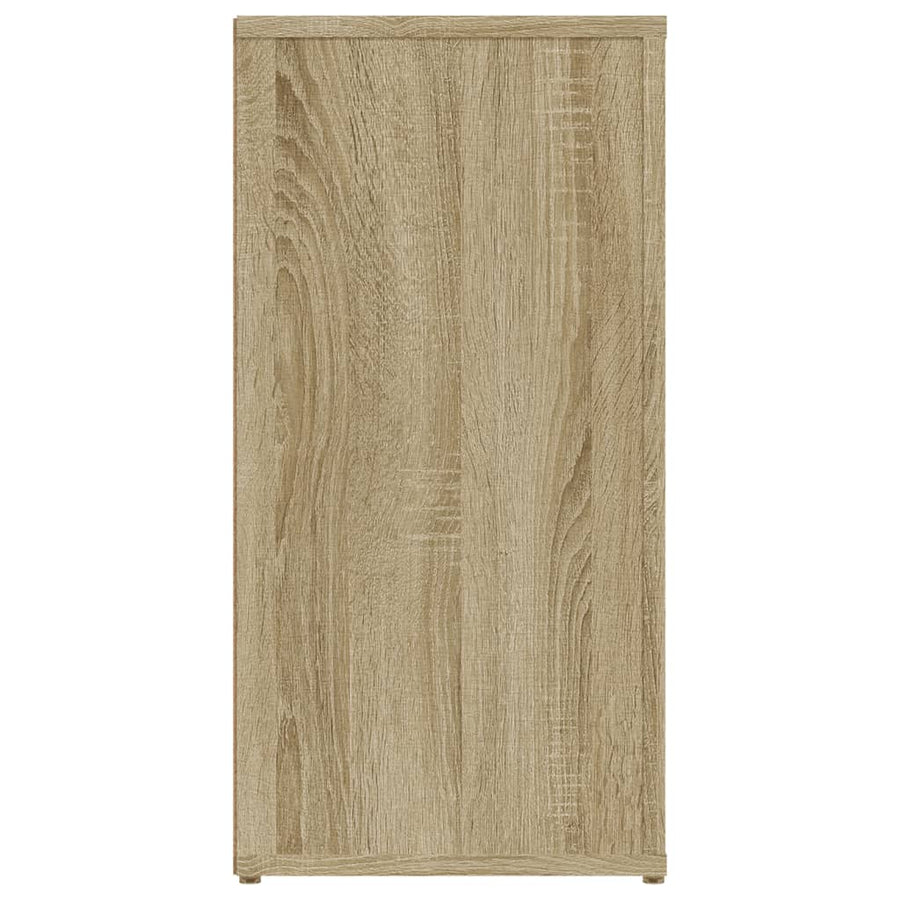 Dressoir 100X30X59,5 Cm Bewerkt Hout Kleurig Sonoma eiken