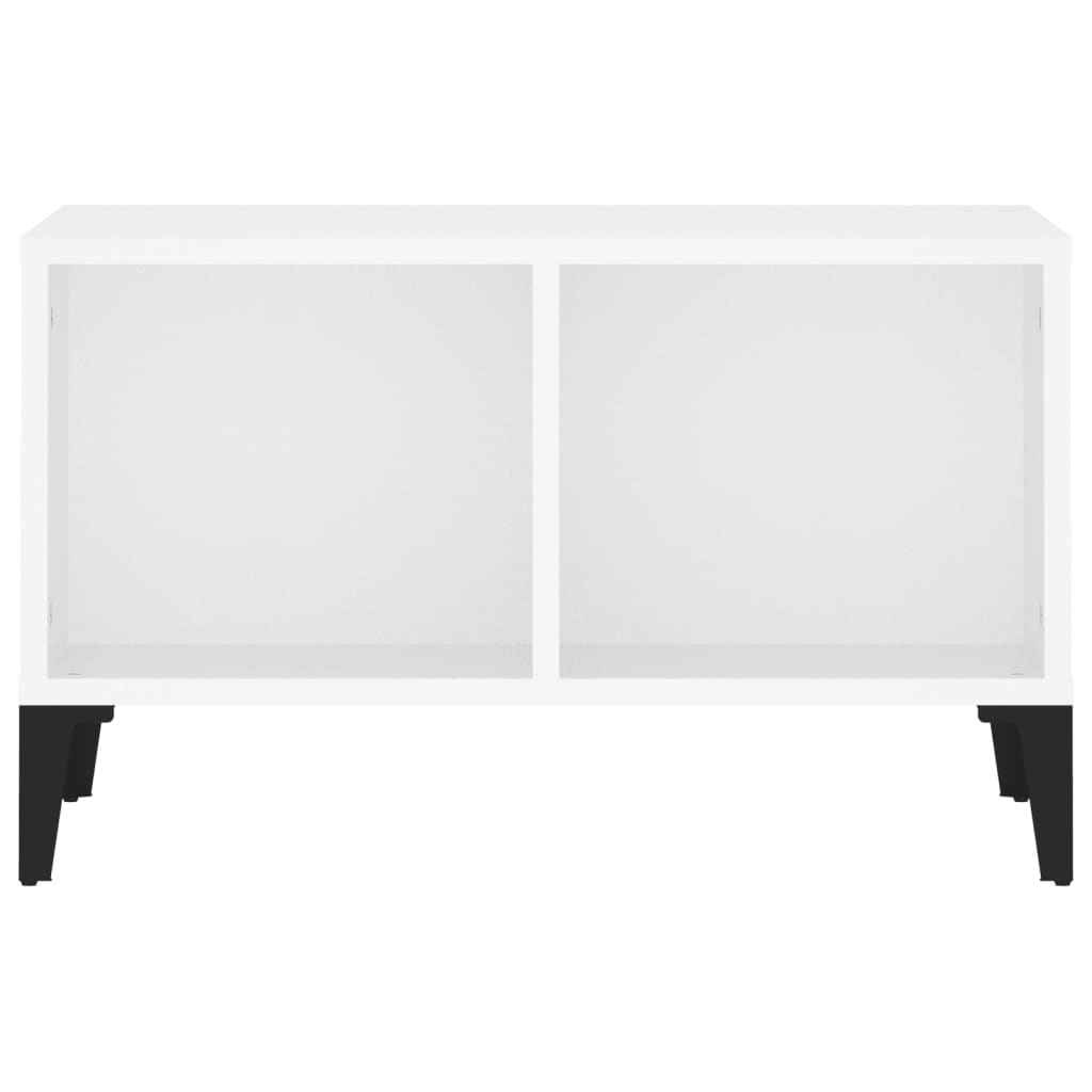 Salontafel 60X50X36,5 Cm Bewerkt Hout Wit