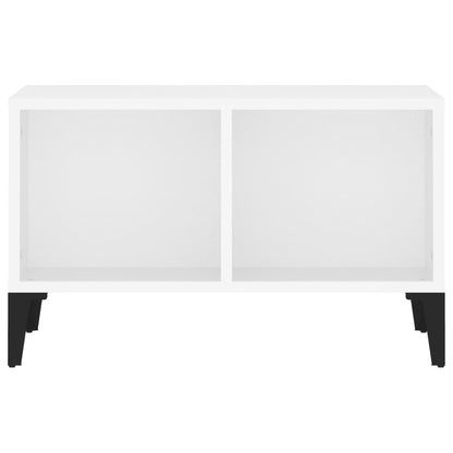 Salontafel 60X50X36,5 Cm Bewerkt Hout Wit