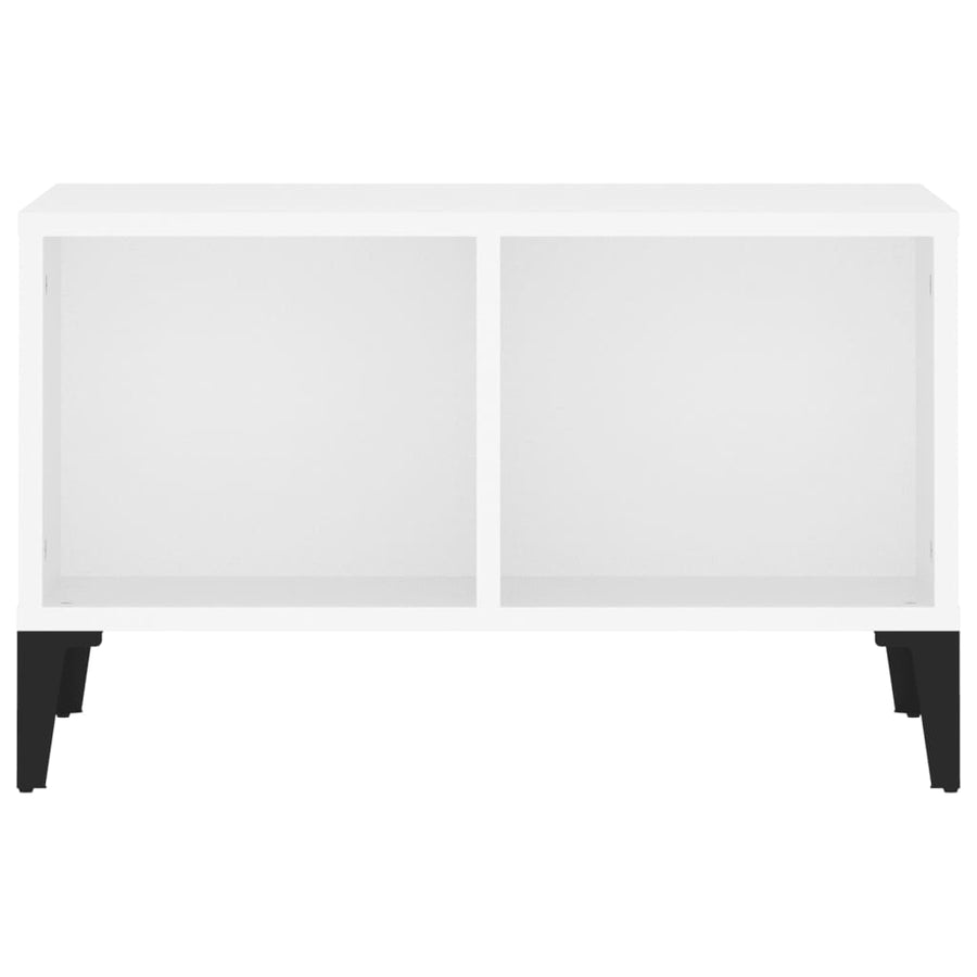Salontafel 60X50X36,5 Cm Bewerkt Hout Wit