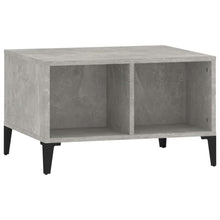Salontafel 60X50X36,5 Cm Bewerkt Hout Betongrijs