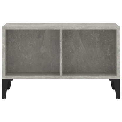 Salontafel 60X50X36,5 Cm Bewerkt Hout Betongrijs