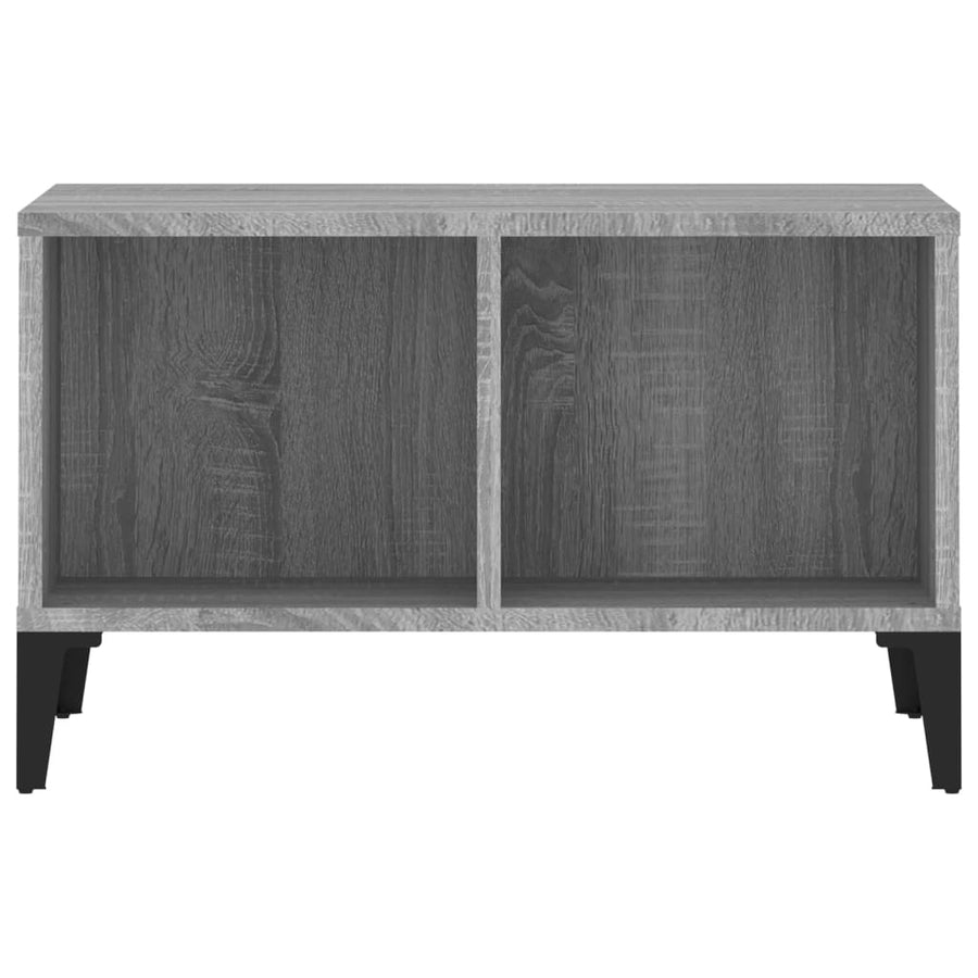 Salontafel 60X50X36,5 Cm Bewerkt Hout Grijs Grijs sonoma