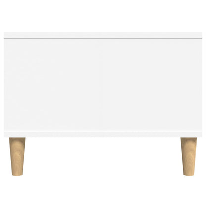 Salontafel 90X50X36,5 Cm Bewerkt Hout Wit