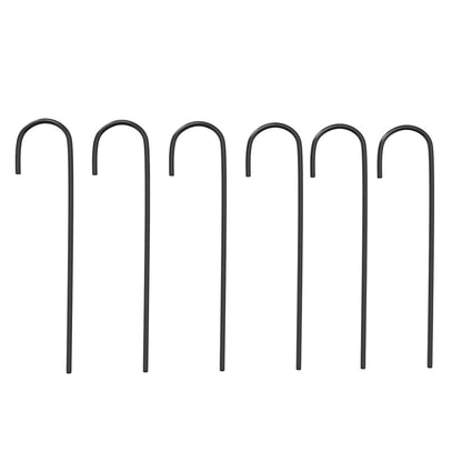 Tuinboog Ø180X255 Cm Staal Zwart