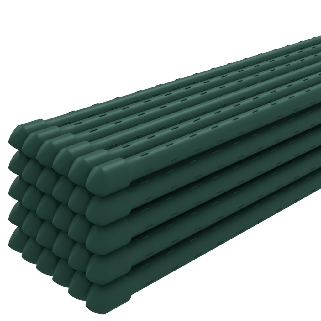 Plantenstaken Staal Groen 115 cm