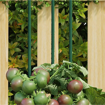 Plantenstaken Staal Groen 115 cm