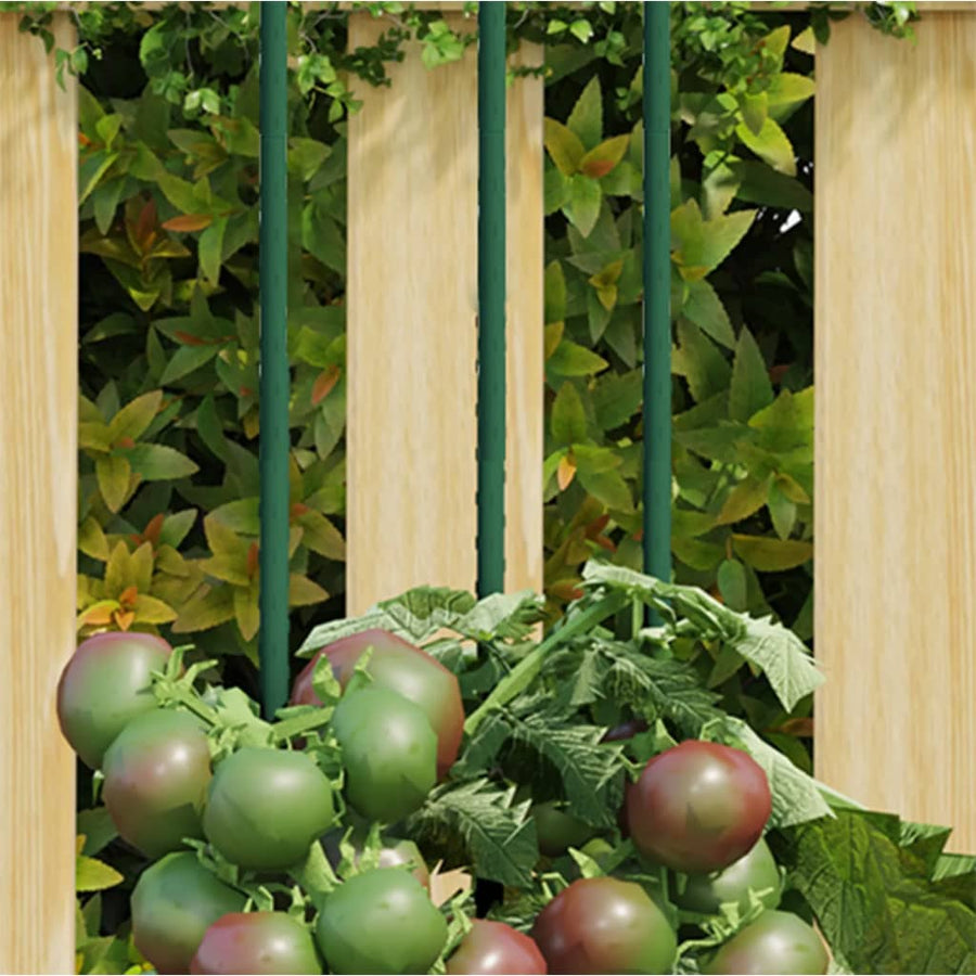 Plantenstaken Staal Groen 115 cm