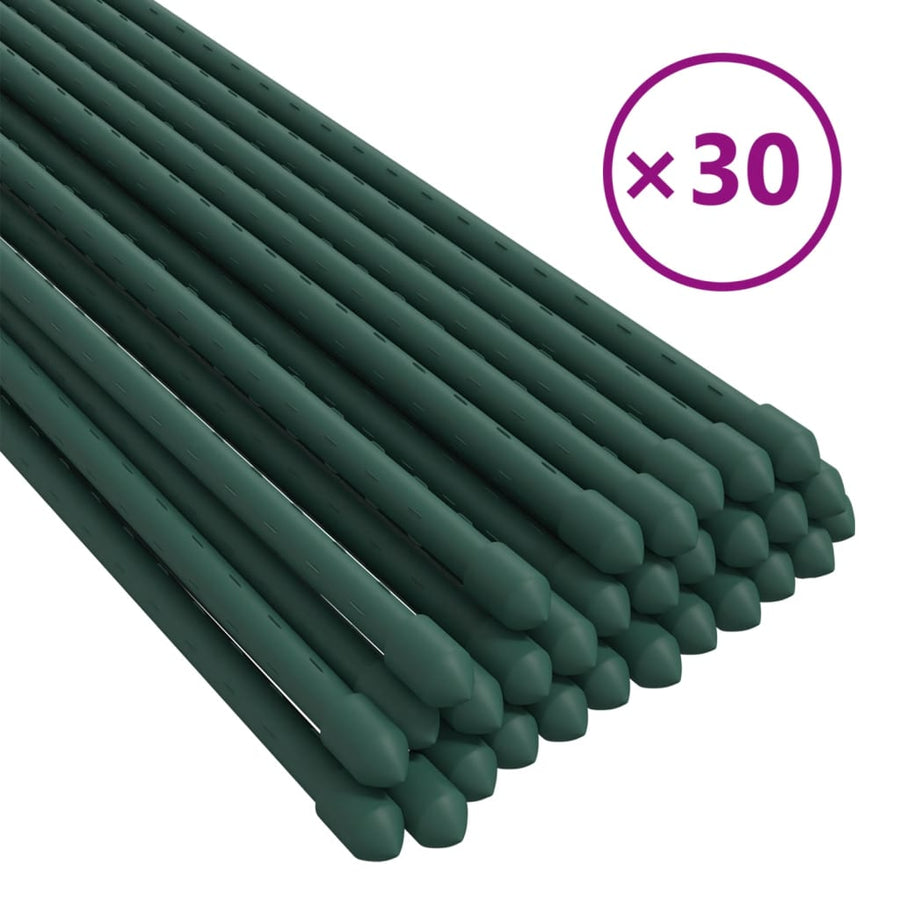 Plantenstaken Staal Groen 180 cm