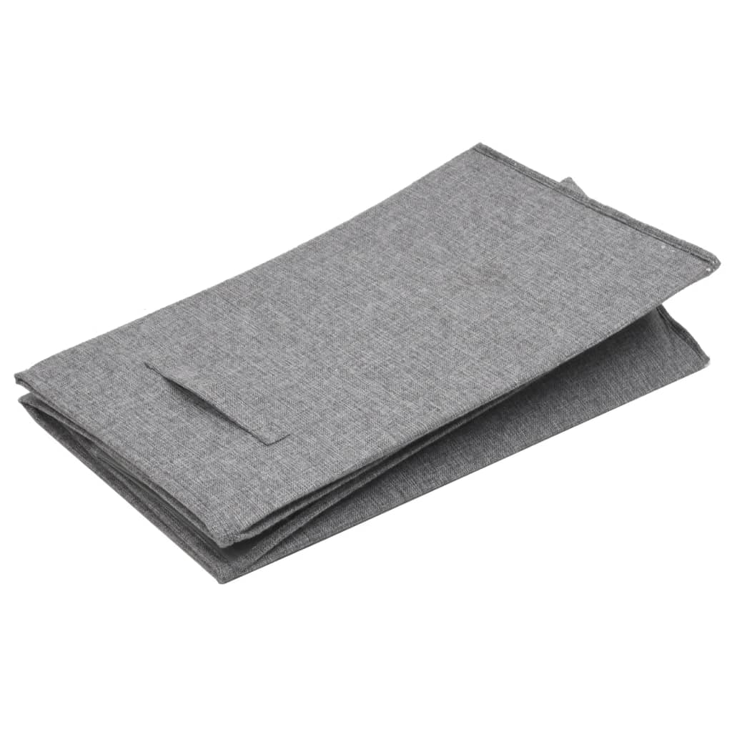 Wasmand inklapbaar 51x34,5x59 cm kunstlinnen grijs