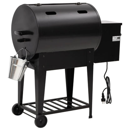 Pelletbarbecue Met Bodemplaat 94 Cm Ijzer Zwart 1