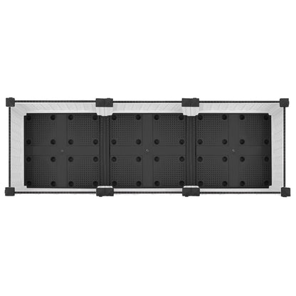Plantenbak Verhoogd Polypropeen 120 x 40 x 23 cm Wit