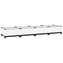 Plantenbak Verhoogd Polypropeen 160 x 40 x 23 cm Wit