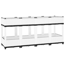 Plantenbak Verhoogd Polypropeen 160 x 40 x 71 cm Wit
