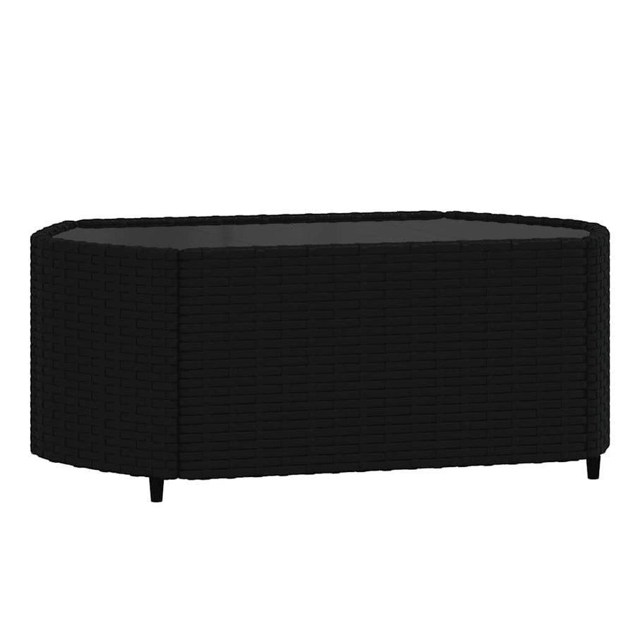 3-Delige Loungeset Met Kussens Poly Rattan 1