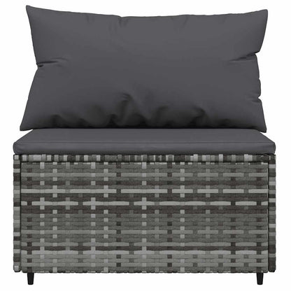 3-Delige Loungeset Met Kussens Poly Rattan 1