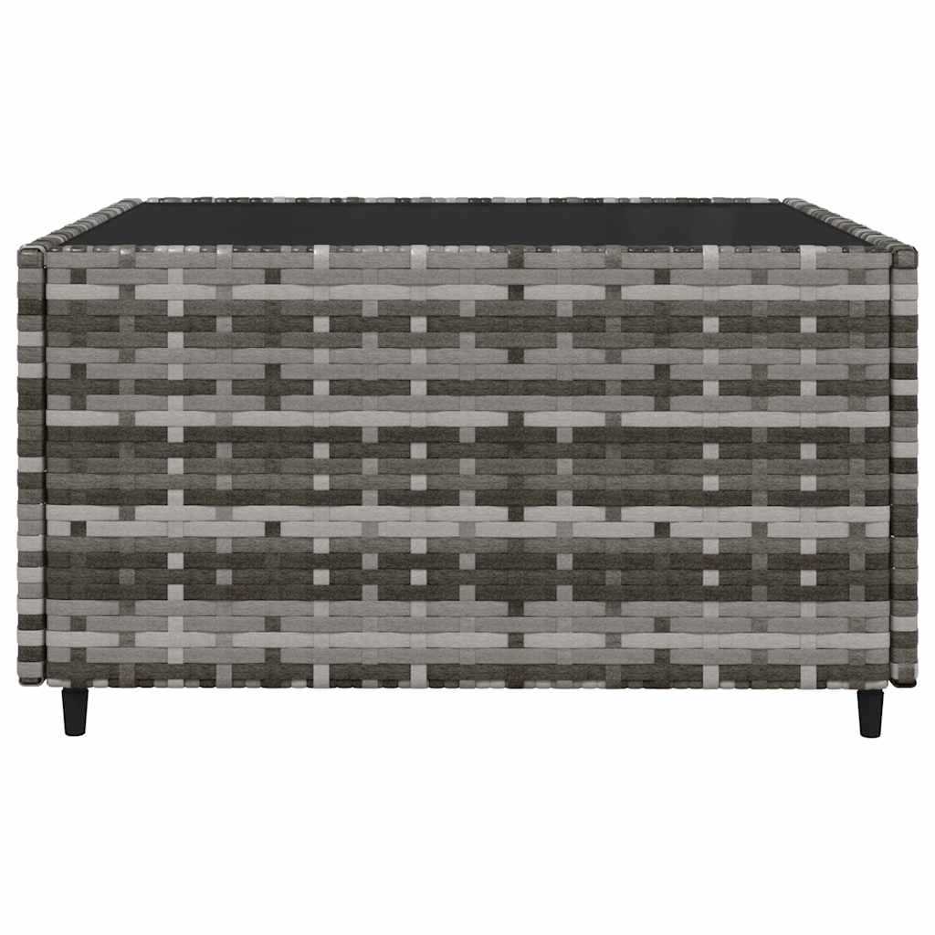 3-Delige Loungeset Met Kussens Poly Rattan 1