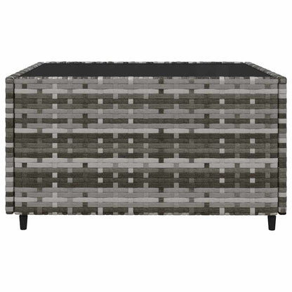 3-Delige Loungeset Met Kussens Poly Rattan 1
