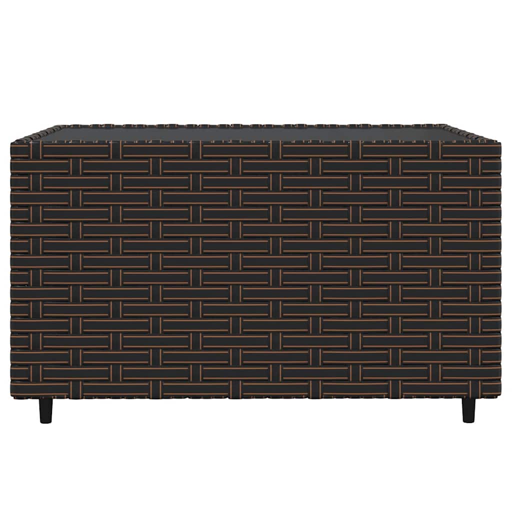 4-Delige Loungeset Met Kussens Poly Rattan 1