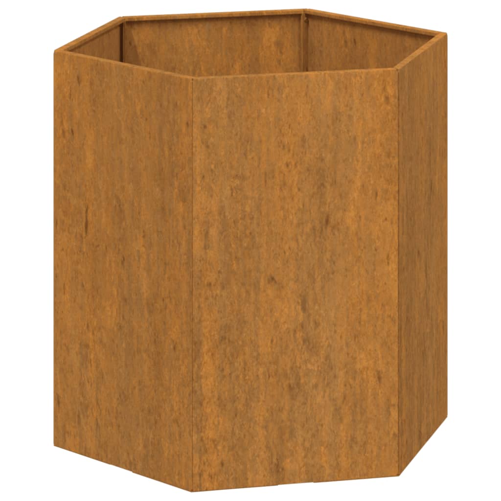 Plantenbak Roestig 40X40X45 Cm Cortenstaal