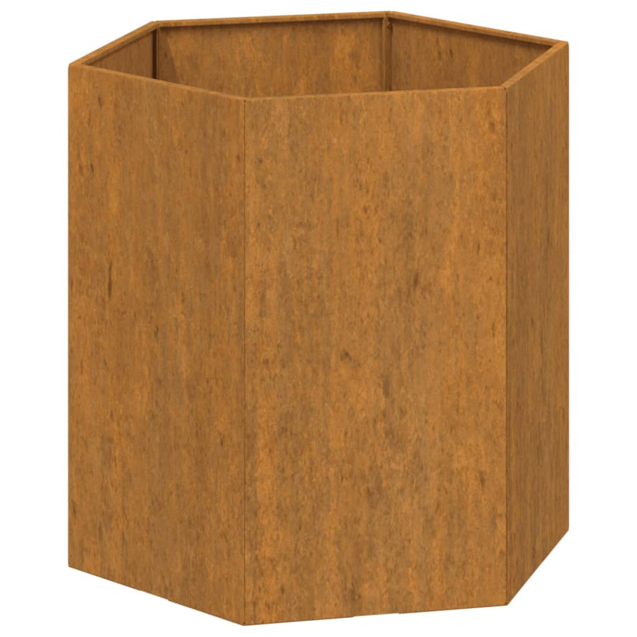Plantenbak Roestig 40X40X45 Cm Cortenstaal