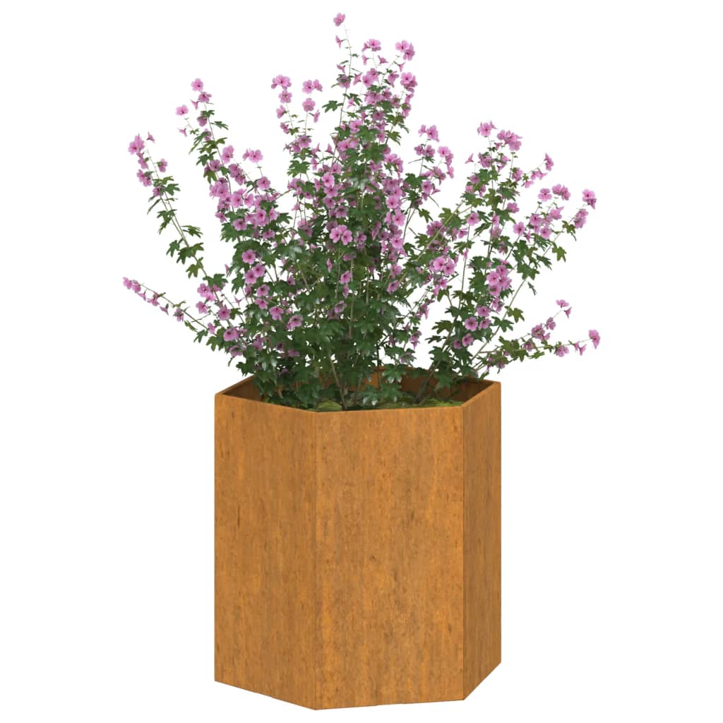 Plantenbak Roestig 40X40X45 Cm Cortenstaal